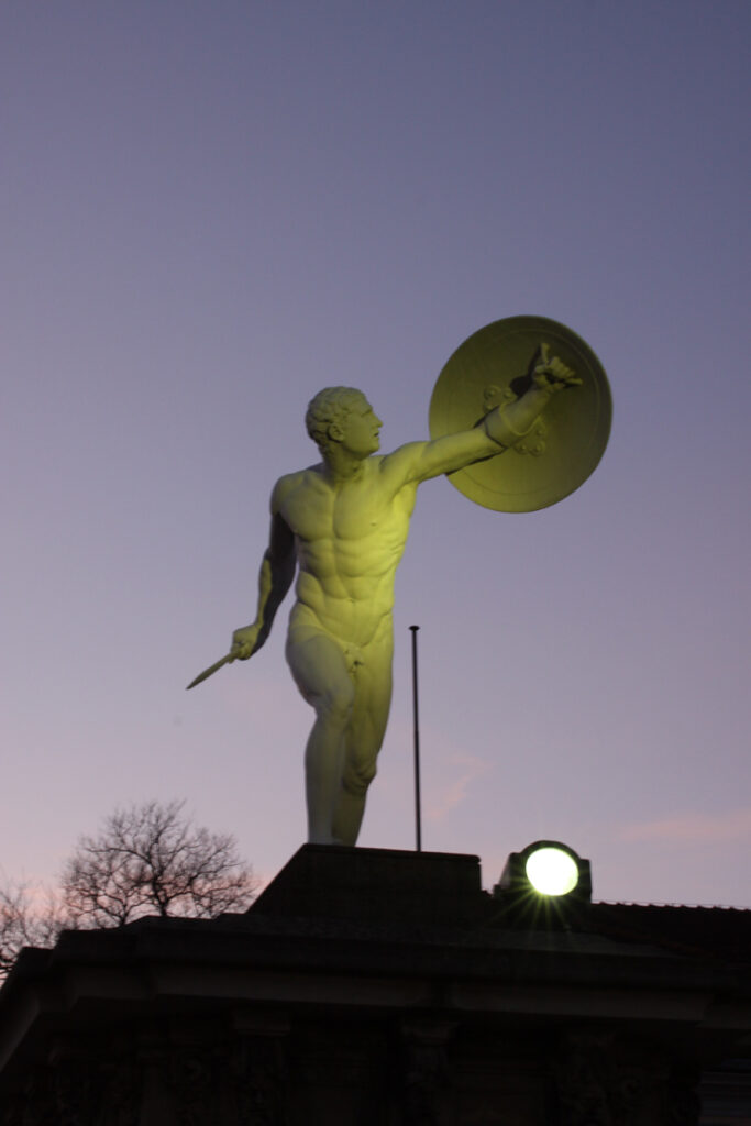 Skulptur Schloss Charlottenburg in Berlin, Foto von Felix Emmelmann