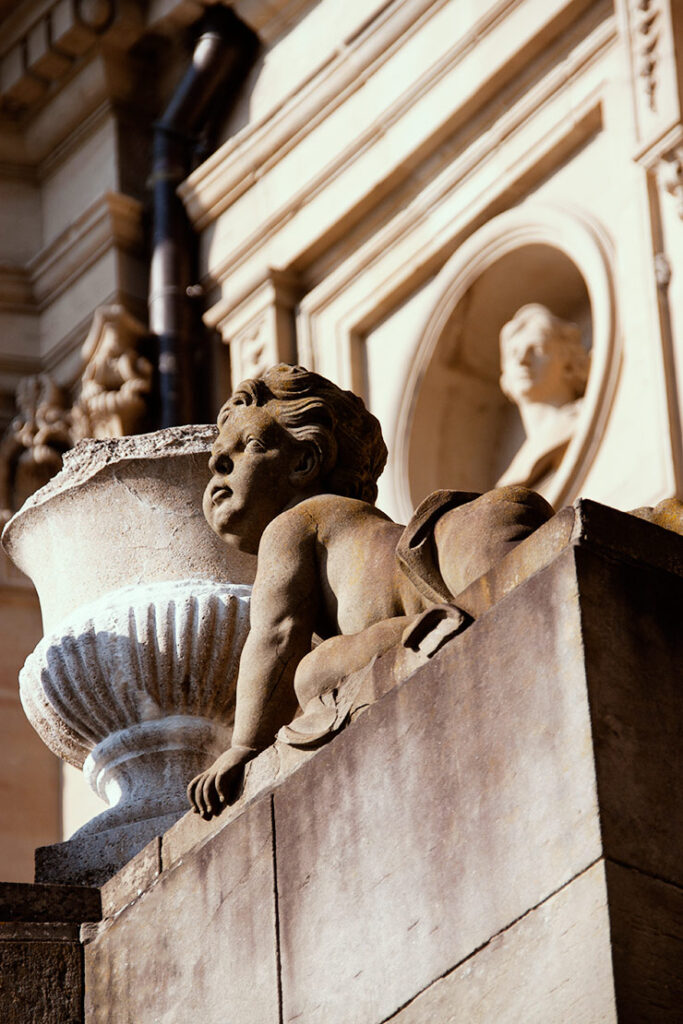 Skulptur Schloss Solitude Stuttgart, Foto von Felix Emmelmann